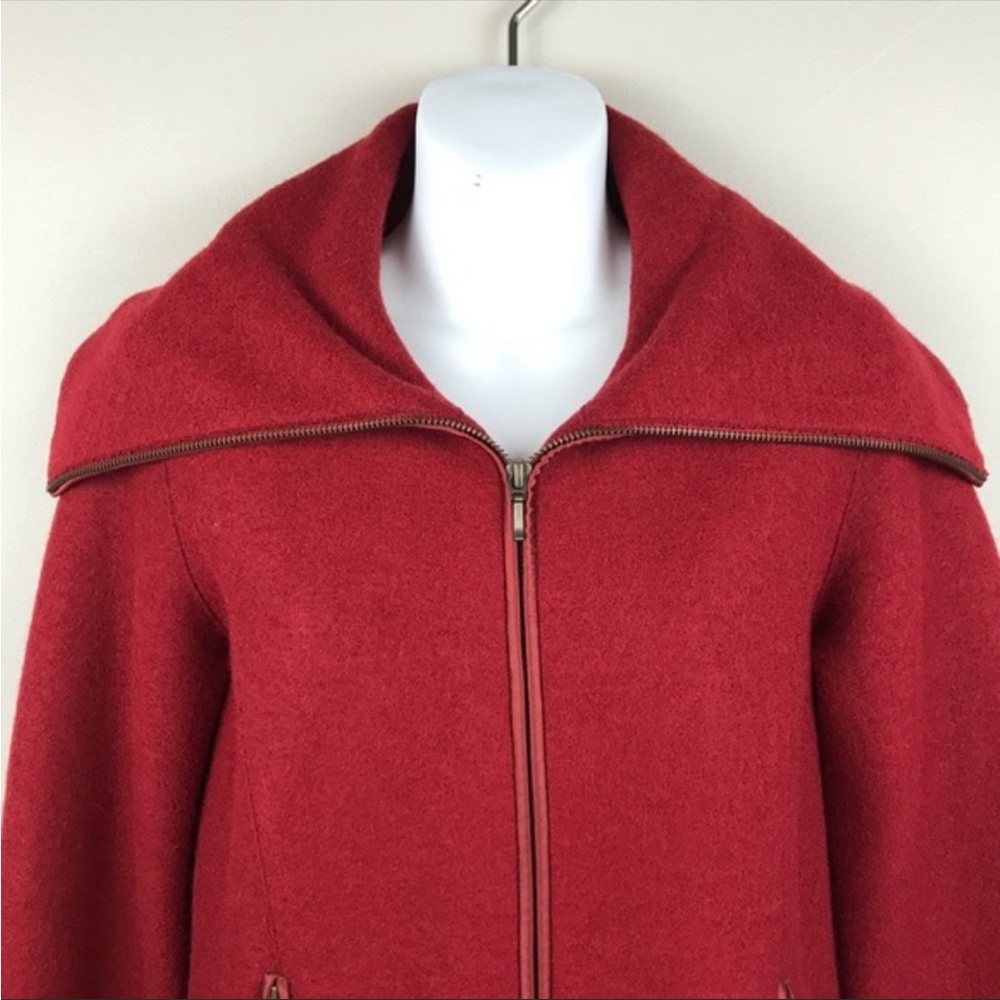 Peruvian Connection Wool Full Zip Jacket - Size Xs - image 2